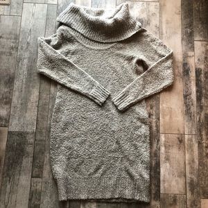 Plus Size Cowl Neck Sweater Dress